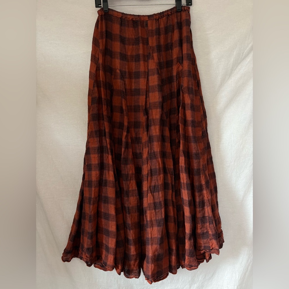 CP Shades x Free People Lily Linen Maxi Skirt - Picture 3 of 10